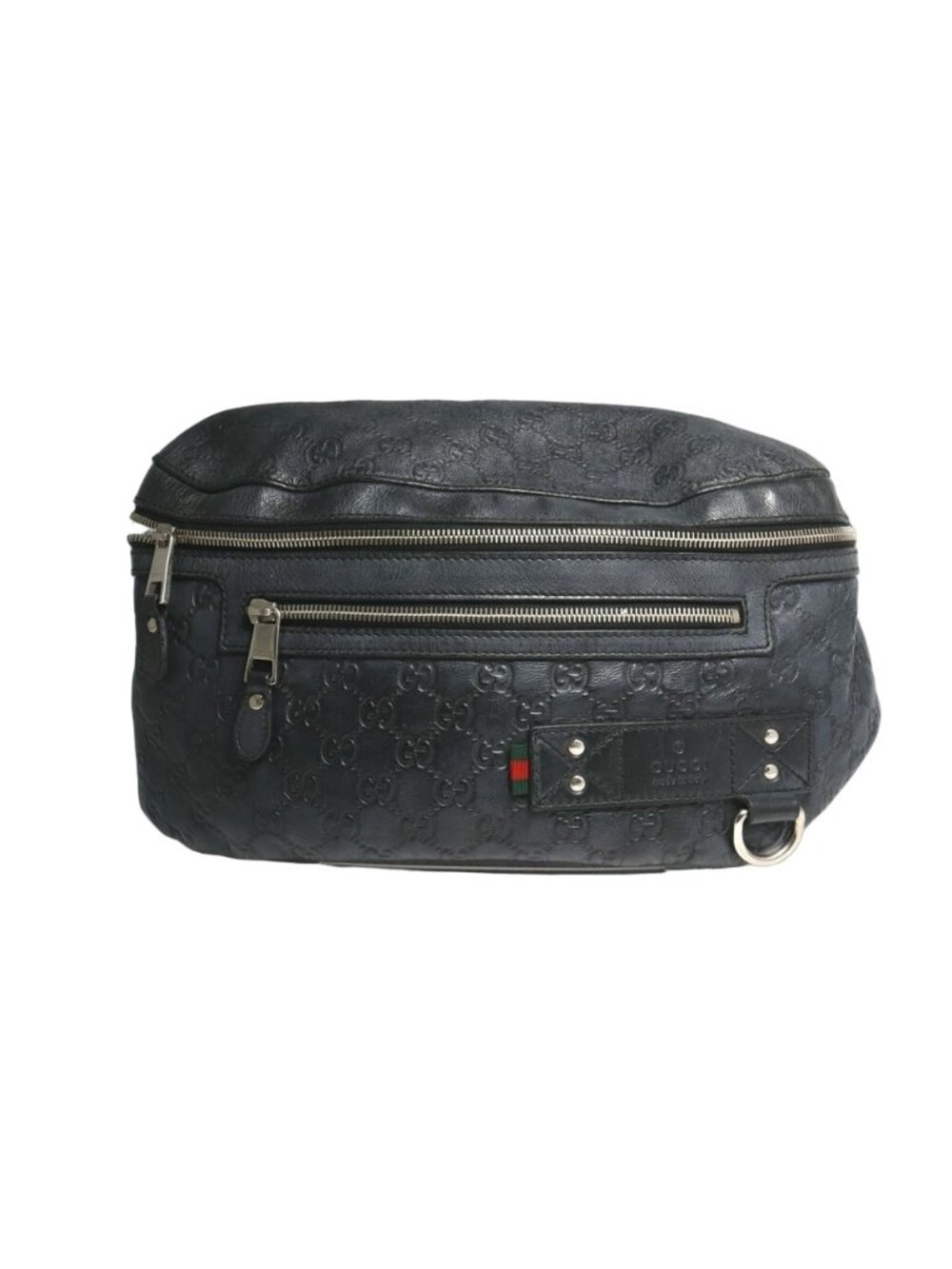 Gucci Guccissima Leather Waist